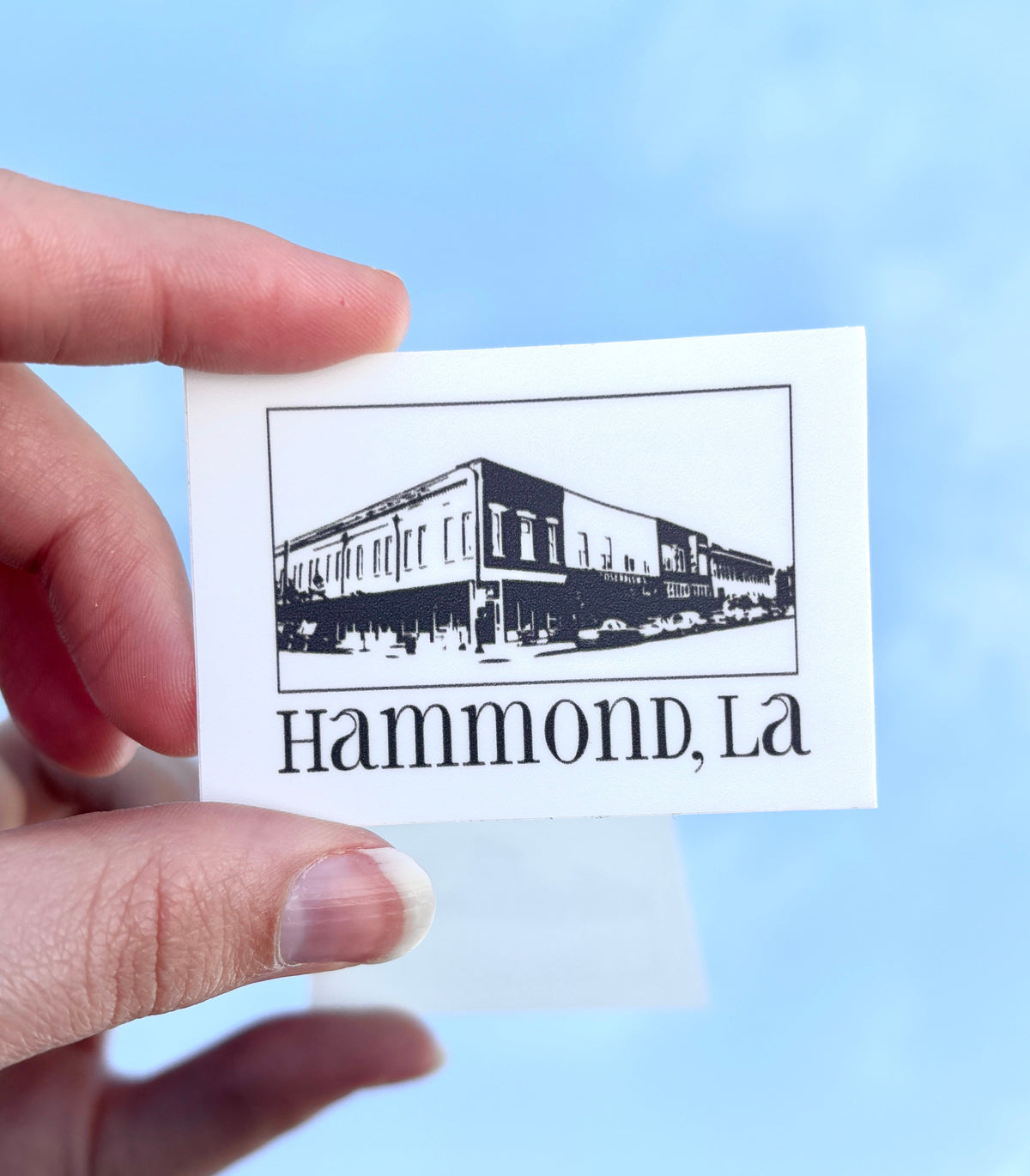 Hammond Sticker OG, Hammond Sticker – Elana's Graphics