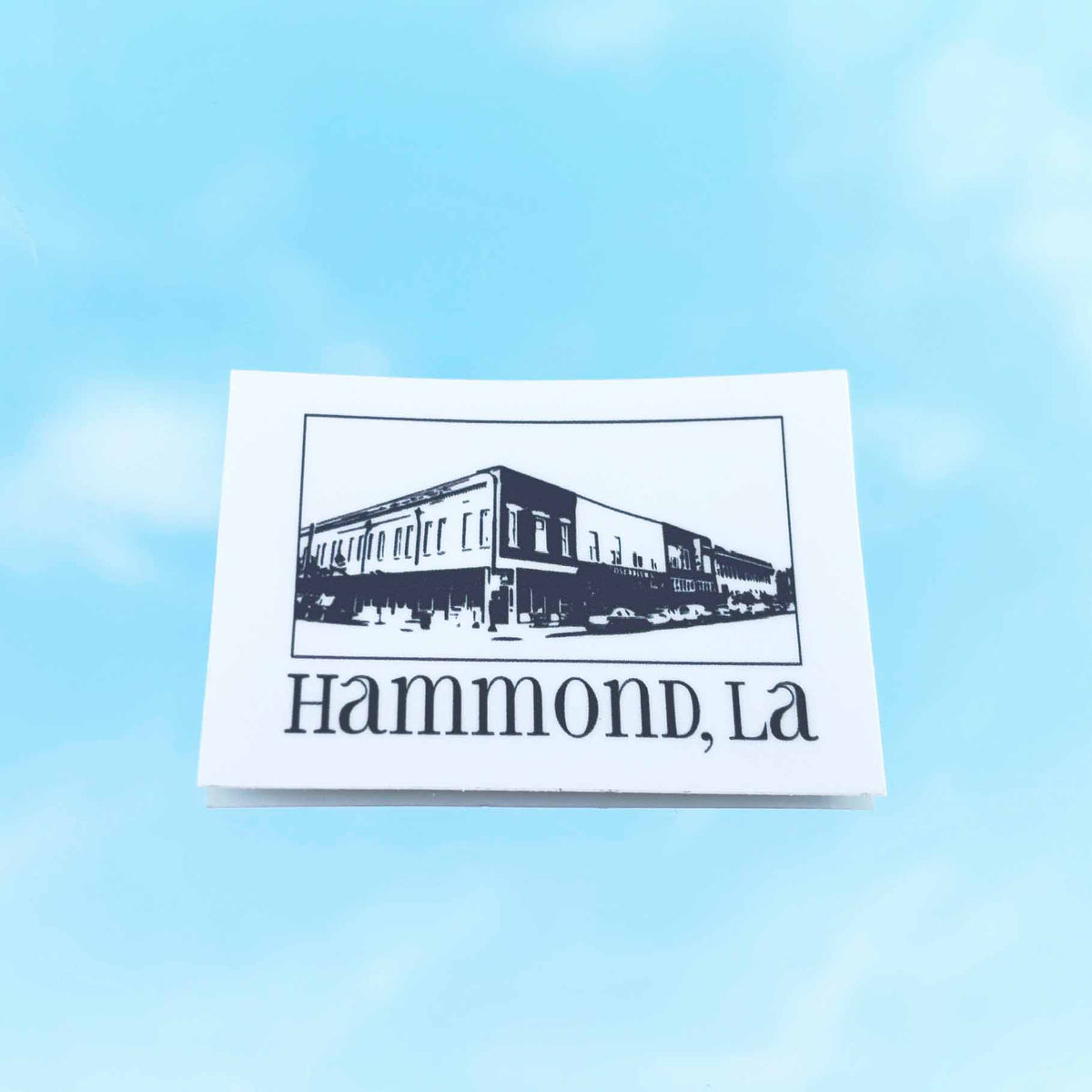 Hammond Sticker OG, Hammond Sticker – Elana's Graphics