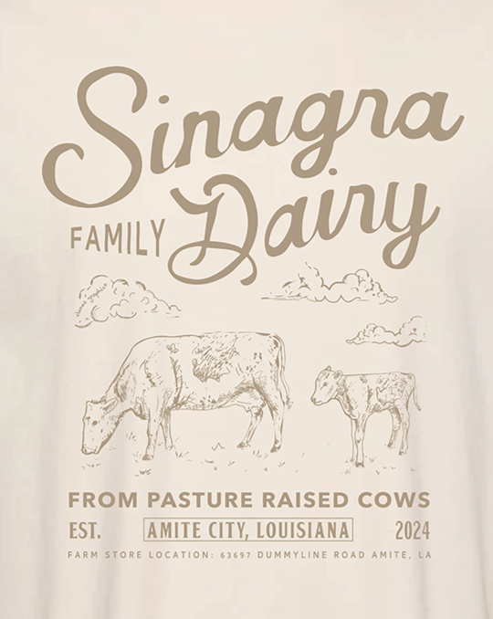 Sinagra Family Dairy Tee